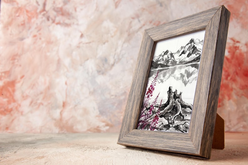 Mountain Lake Wall Art