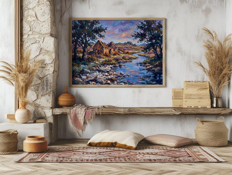 Impressionist Moorland Print