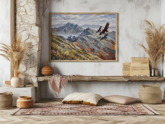 Mountain Eagle Wall Art