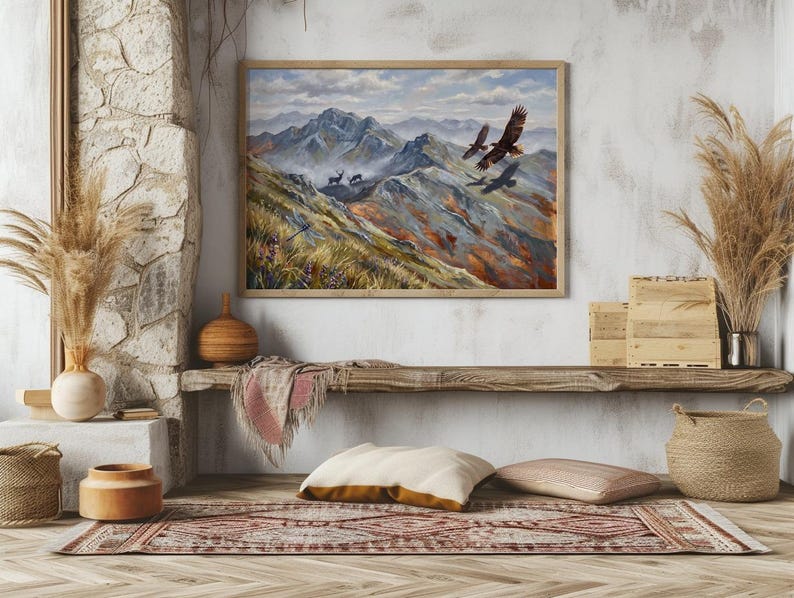 Mountain Eagle Wall Art