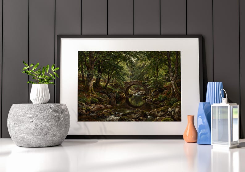 Woodland Stream Wall Art
