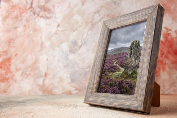 Halloween Heather Moor Landscape Print