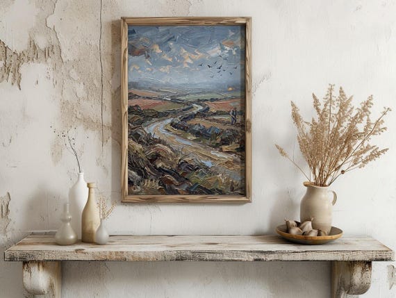 Thanksgiving Autumn Farmland Print
