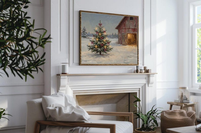 Christmas Tree Painting