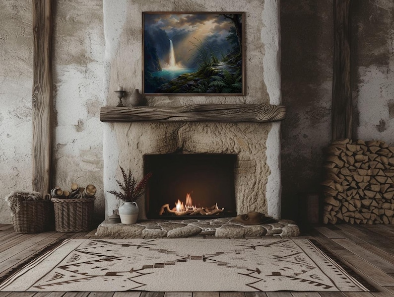 Waterfall Gorge Wall Art