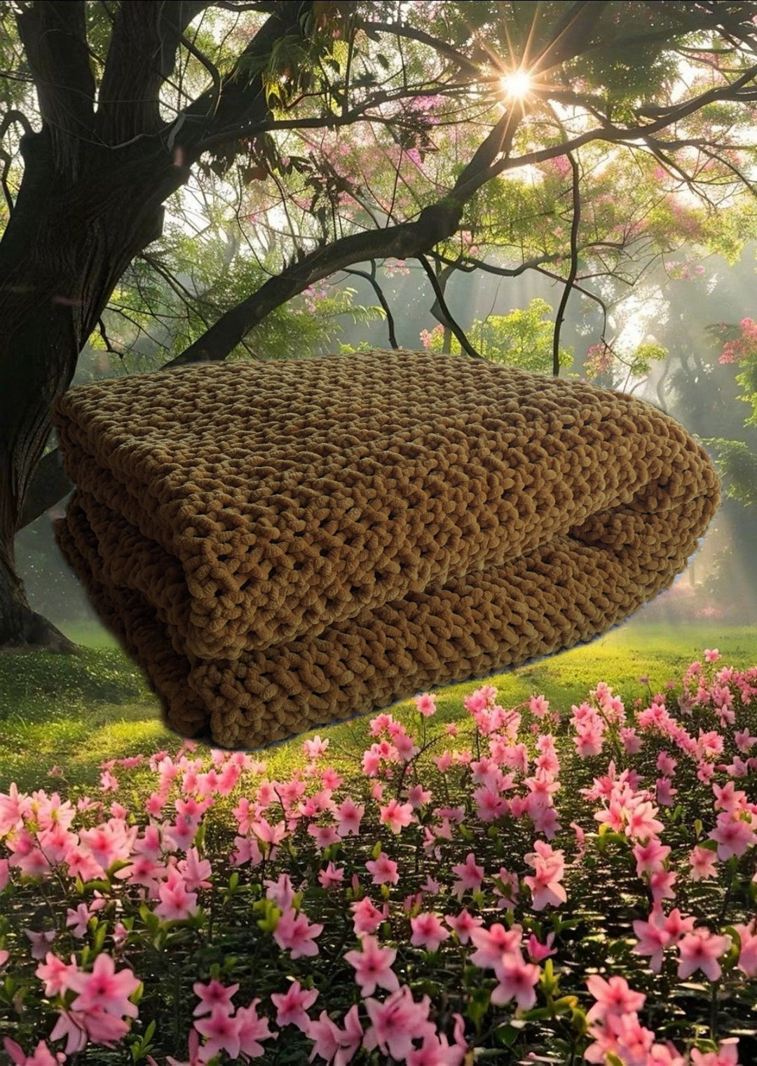 Golden Luella Throw Blanket