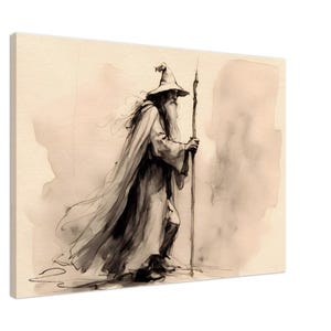 Gandalf&#39;s Wisdom: Limited Edition Canvas Print (Only 50 Available)