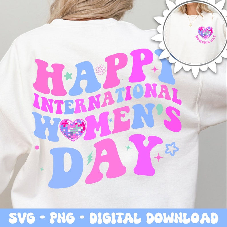 Happy International Women's Day 2024 Svg Png, Women Inspire Inclusion
