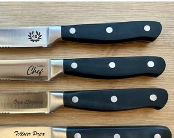 gravierte Steakmesser - individuell - Versandkostenfrei in D