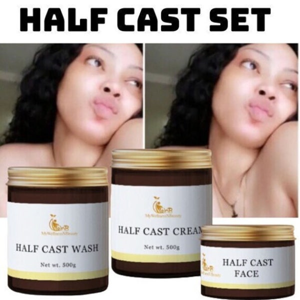 Half Cast Set, Body,Face Cream , Wash..moisturiser