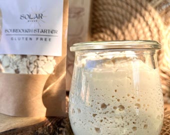 Gluten-Free Sourdough Starter - Brown Rice Flour - 10g