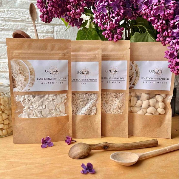 Kit de démarrage au levain, 4 variétés