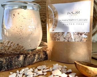 Gluten-Free Sourdough Starter: Sorghum Flour, Bread Baking (10 grams)