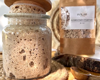 Sourdough starter rye-10 grams, sourdough for bread