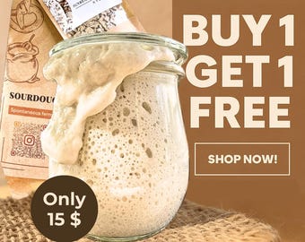 Sourdough White wheat-30 grams+10 grams Rye