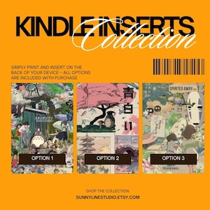 Studio Ghibli Kindle Insert: Chihiros Reise ins Zauberland, Totoro Designs (Digitaler Download)
