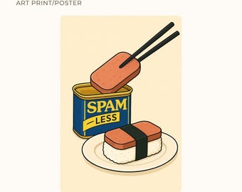 SPAM & Musubi Art Print