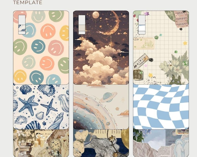 Boox Palma Case Insert Design: Printable Skin Template (Digital Download