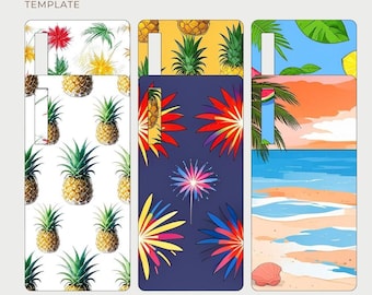 Boox Palma Case Insert Design: Summer E-Reader Skin (Printable Digital Download