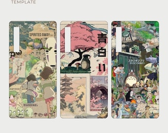 Studio Ghibli Boox Palma Case Insert: E-Reader Skin (Digital Download