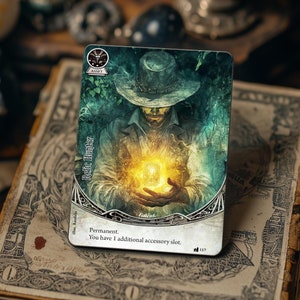 Relic Hunter (Asset) - Kompatibel mit Arkham Horror LKG - Hochwertige Proxies - Fanmade - Full Art