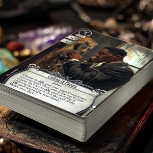 Faire appel à des services (événement) - Compatible avec Arkham Horror LCG - Proxies de haute qualité - Fanmade - Illustration complète