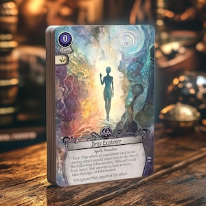 Negar la existencia (Evento) - Compatible con Arkham Horror LCG - Proxies de alta calidad - Hecho por fans - Arte completo