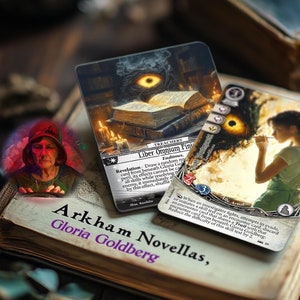 G. Goldberg - Novellavervanging (PRE-ORDER) - Compatibel met Arkham Horror LCG - Hoogwaardige proxy's - Door fans gemaakt - Volledige kunst - Boekpromo