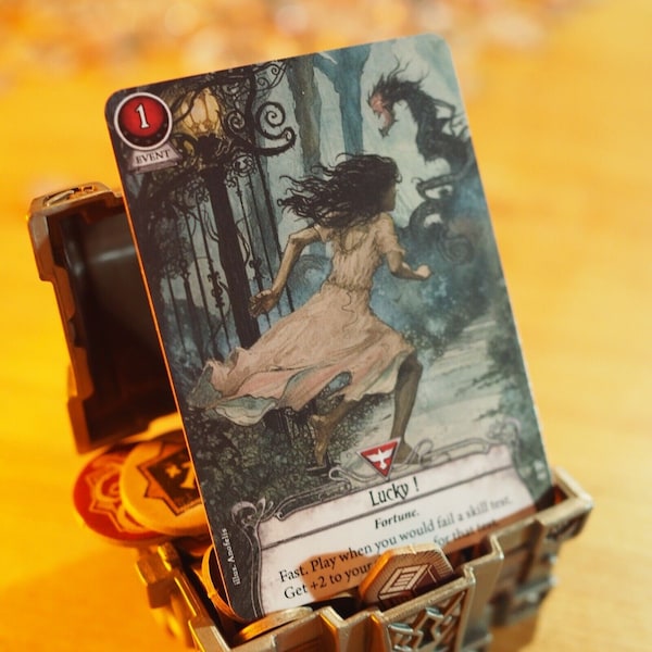 Lucky ! - Arkham Horror LCG - Custom - Full-Art - Promo Style