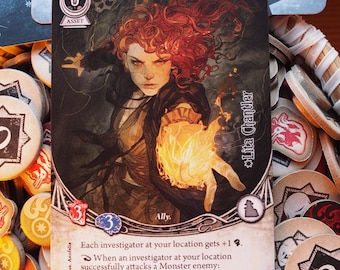 Lita Chantler - Arkham Horror LCG - Custom - Full-Art - Style promo