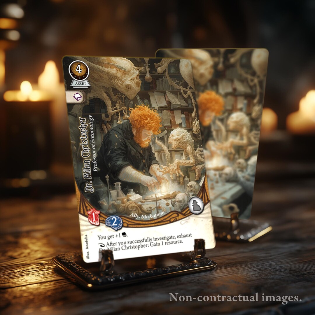 Dr. Milan Christopher (asset) - Compatible With Arkham Horror LCG ...