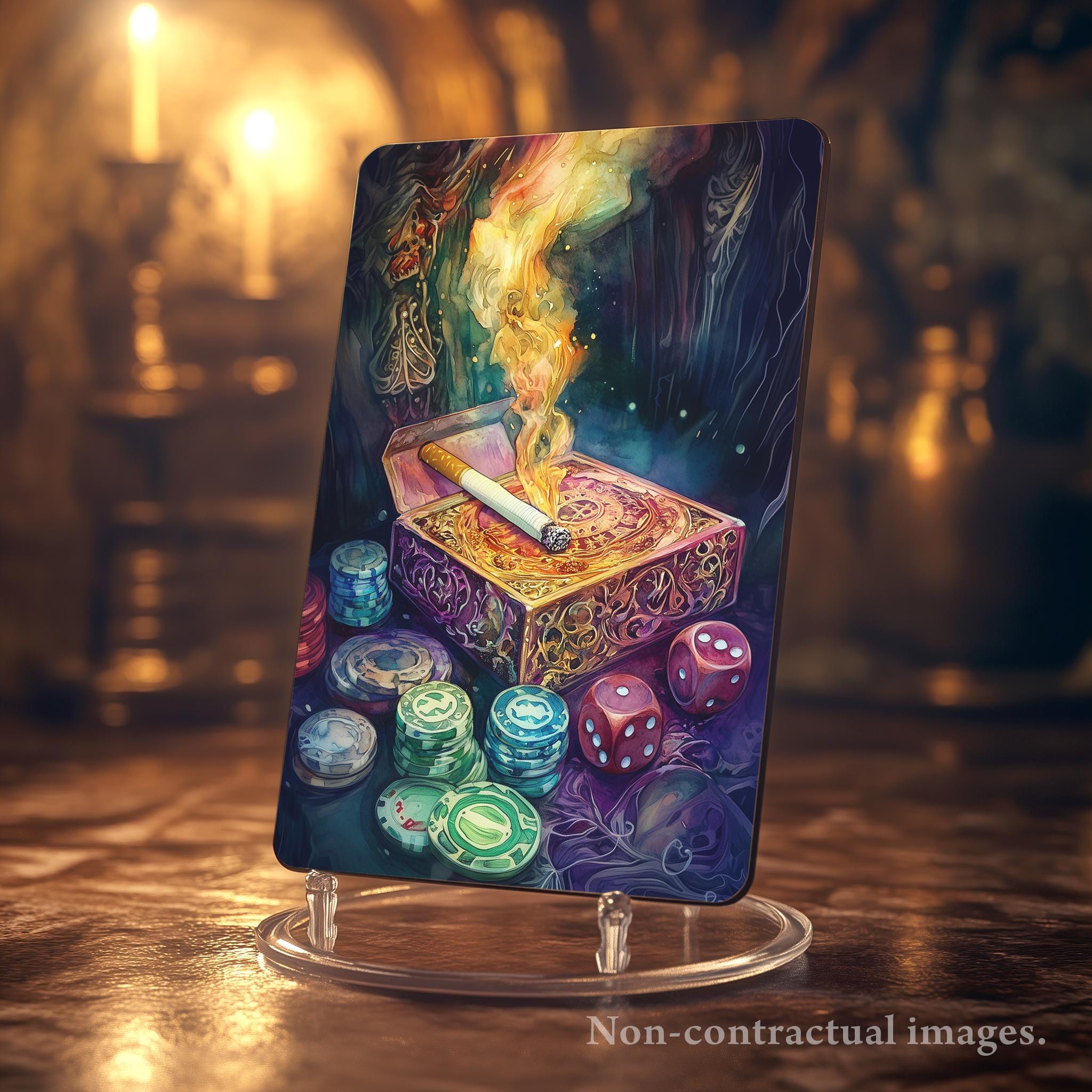 lucky cigarette case arkham Lucky Cigarette Case (asset) - Compatible With Arkham Horror LCG - High  Quality Proxies - Fanmade - Full Art