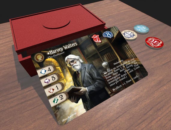 Harvey Walters (yellow Glitter Edge) - Compatible With Arkham Horror LCG - Custom - Full-art Investigator Card - Etsy Harvey Walters (yellow Glitter Edge) - Compatible With Arkham Horror LCG - Custom - Full-art Investigator Card - Etsy