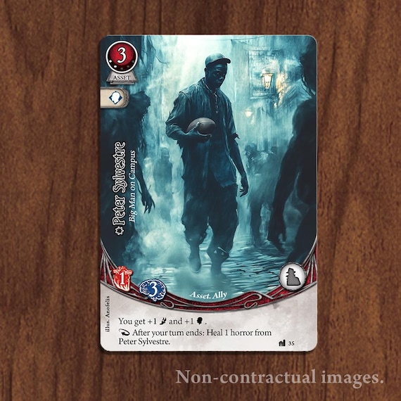 Peter Sylvestre (asset) - Compatible With Arkham Horror LCG - High Quality  Proxies - Fanmade - Full Art - Etsy