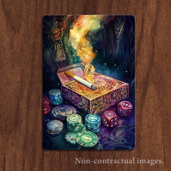 lucky cigarette case arkham Lucky Cigarette Case (asset) - Compatible With Arkham Horror LCG - High  Quality Proxies - Fanmade - Full Art