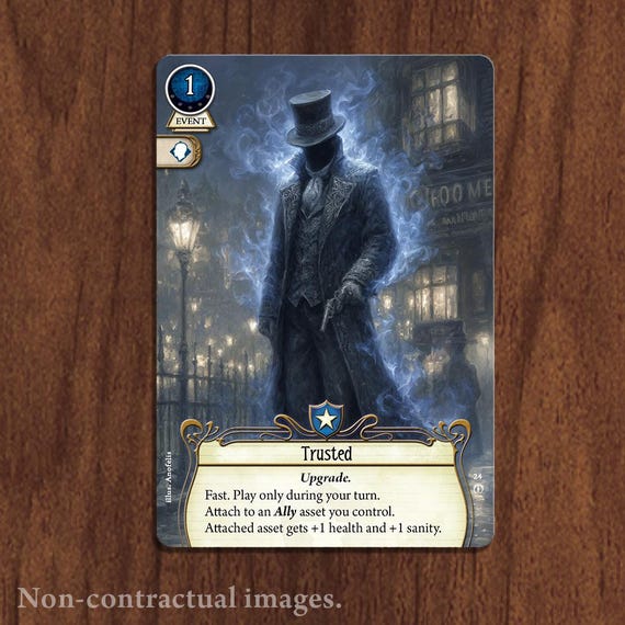 Trusted (event) - Compatible With Arkham Horror LCG - High Quality Proxies - Fanmade - Full Art - Etsy Hong Kong Trusted (event) - Compatible With Arkham Horror LCG - High Quality Proxies - Fanmade - Full Art - Etsy Hong Kong