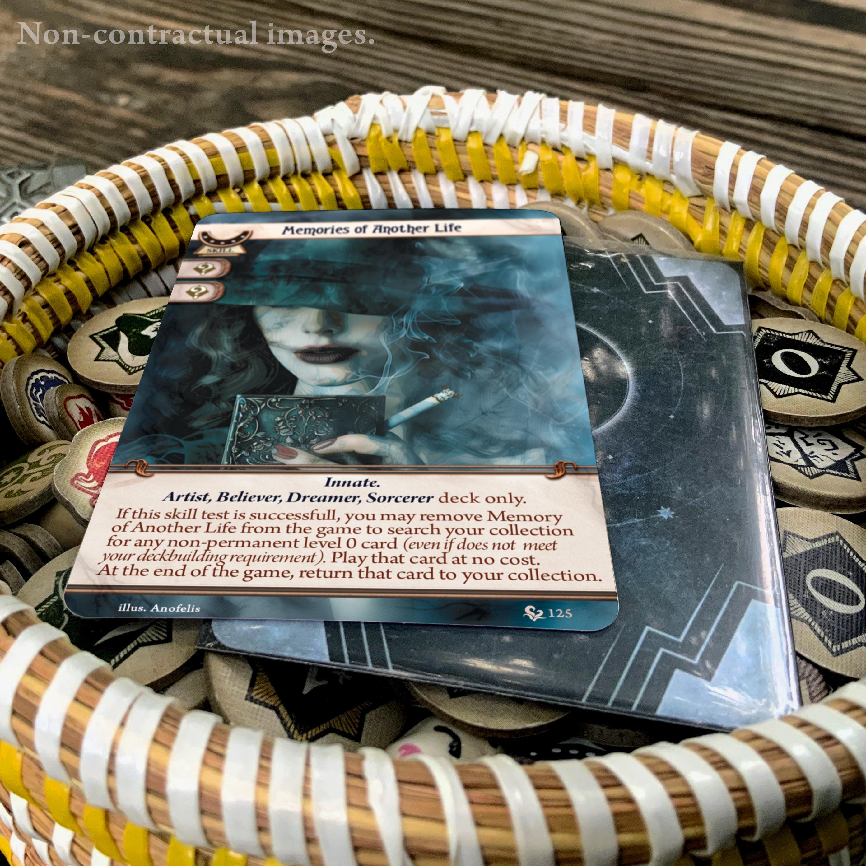 Memories of Another Life 5XP (skill) - Compatible With Arkham Horror LCG -  High Quality Proxies - Fanmade - Full Art - Etsy