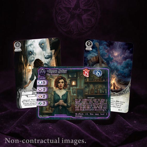 arkham horror lcg proxy cards Proxies Arkham Horror LCG: Mystic Class
