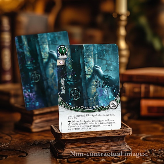 Lockpicks (asset) - Compatible With Arkham Horror LCG - High Quality  Proxies - Fanmade - Full Art - Etsy