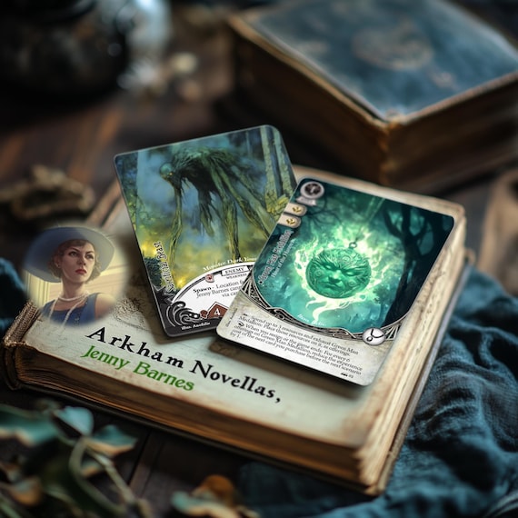 J. Barnes - Novella Replacement - Compatible With Arkham Horror LCG - High  Quality Proxies - Fanmade - Full Art - Book Promo - Etsy