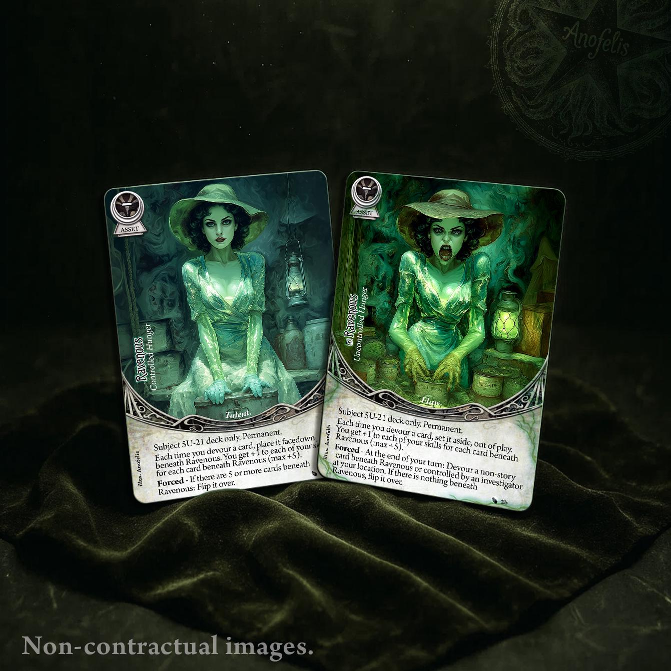 Subject 5U-21 (glitter Edge) - Compatible With Arkham Horror LCG - Custom -  Full-art - Promo Style Investigator Card - Etsy