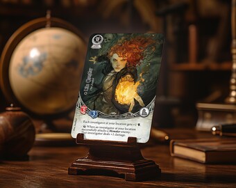 arkham horror card game lita chantler Horror: The (Revised Edition) Game Review Meeple Mountain Book Review The Devourer