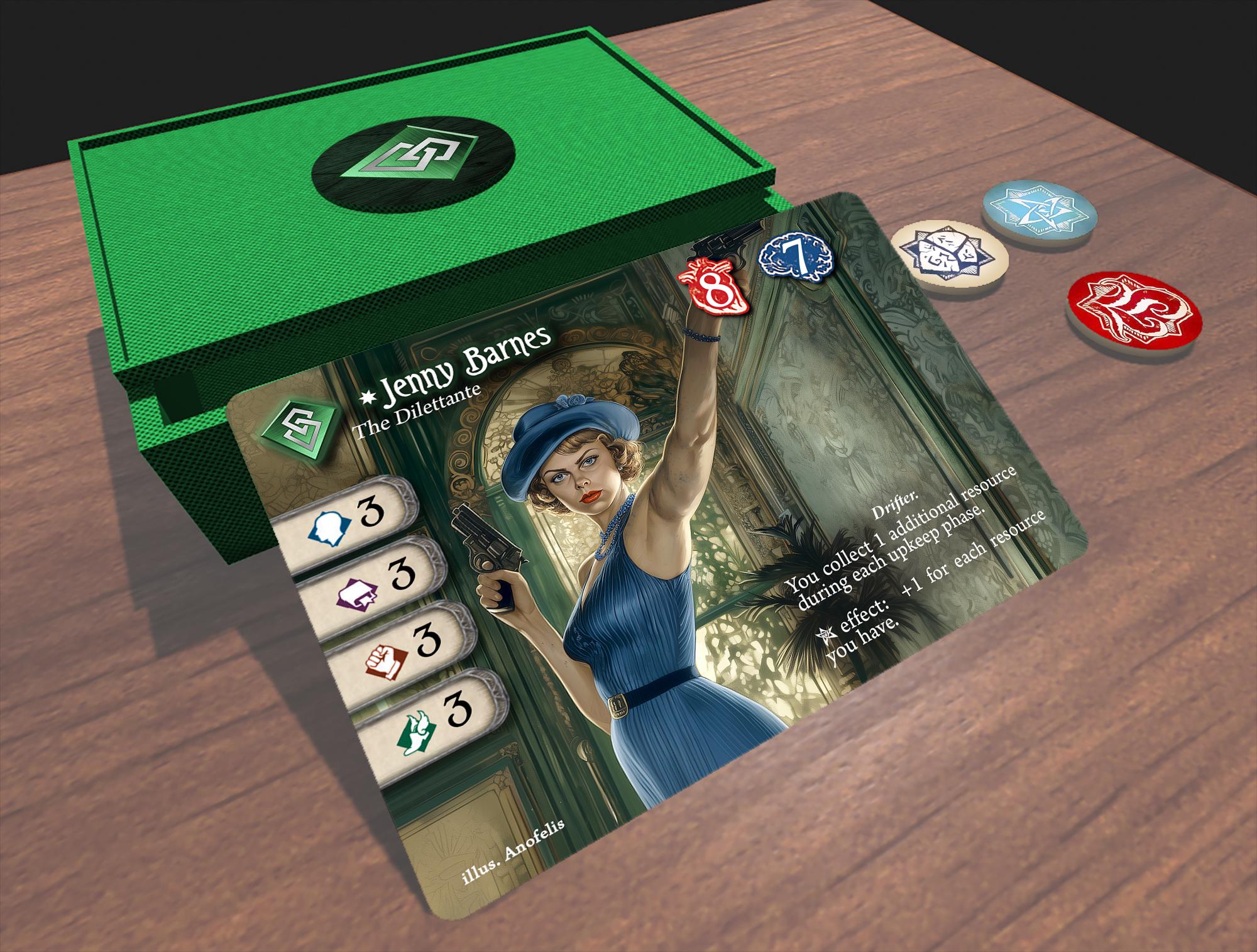 arkham horror card game jenny barnes Arkham Horror: The Card Game  The Circle Undone  Gaming Library