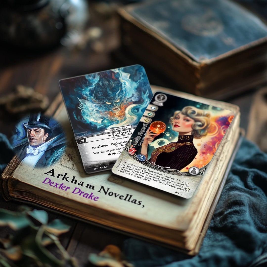 D. Drake - Novella Replacement - Compatible With Arkham Horror LCG - High  Quality Proxies - Fanmade - Full Art - Book Promo - Etsy