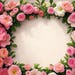 4 Digital Rose and Flower Frames With Fully Customizable Text and ...