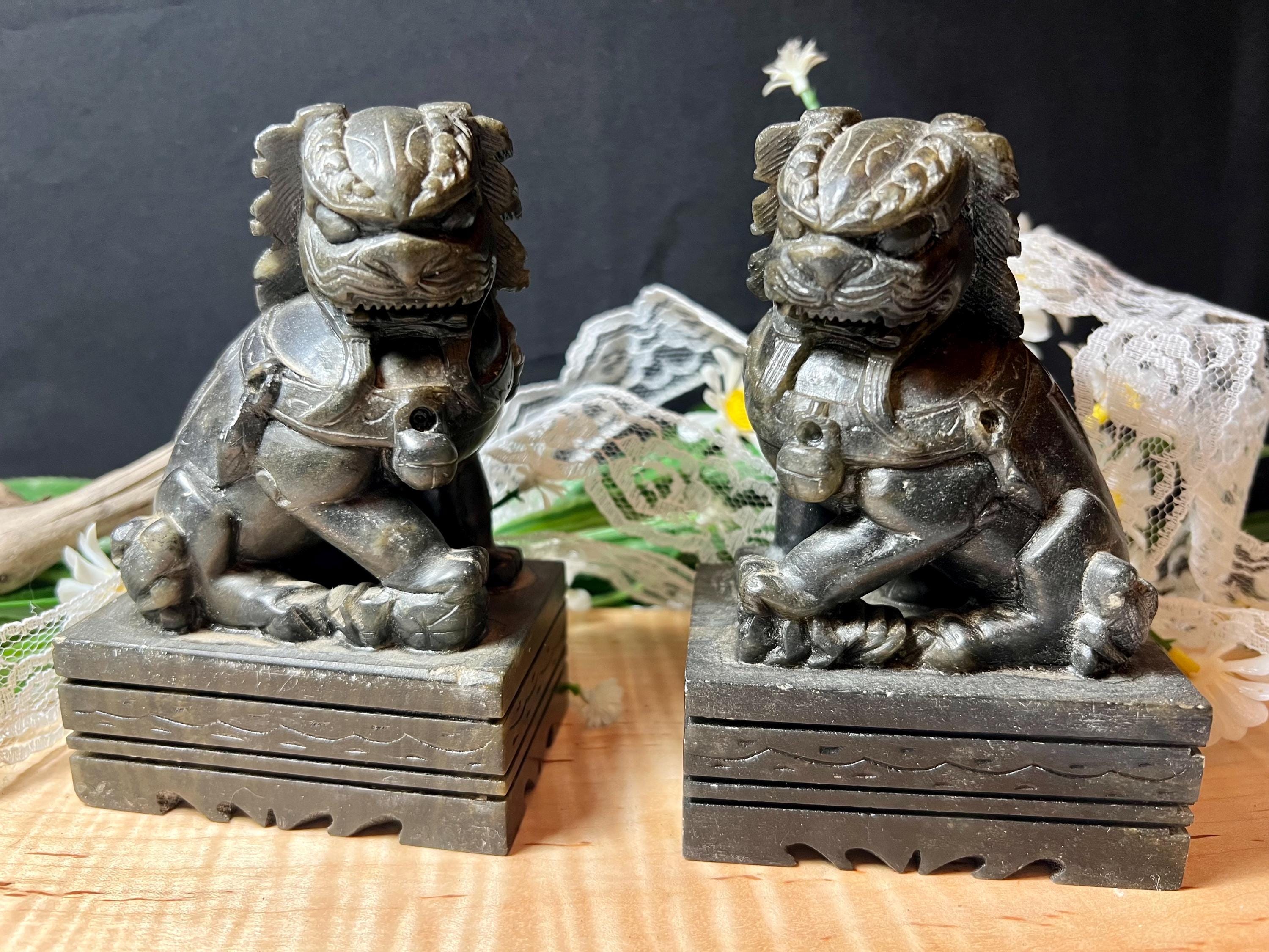 Antique Foo Dogs - Etsy