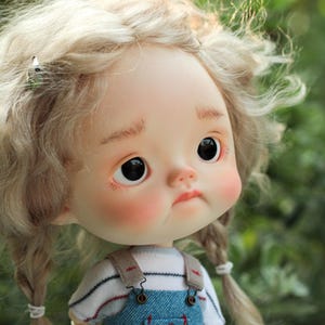 Qbaby Custom Qian Kuan doll OOAK repaint bjd size 11 inch 23cm