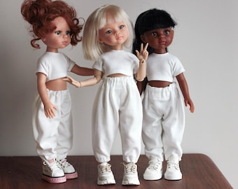 Paola Reina tracksuit jogging suit 32cm 13" 14" inch doll sweet cotton clothes outfit amigos mesh sports