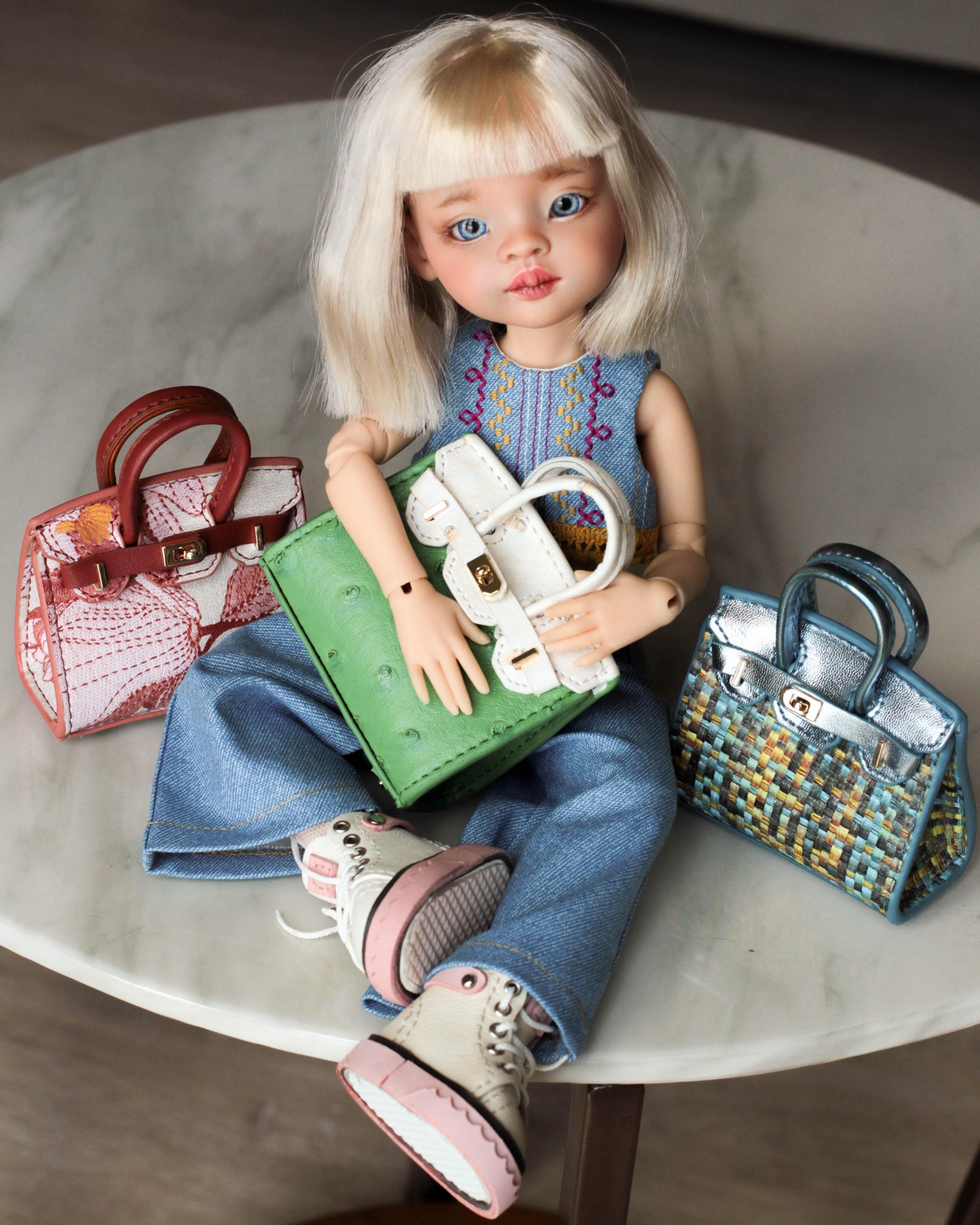 ドール用ジーンズ＆Tシャツ衣装：13～14インチ パオラ・レイナドール用