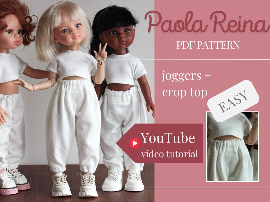 パオラレイナの洋服セット ハンドメイド ドール服 9点セット パオラドール パオラレイナ